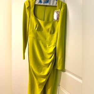 Beautiful vibrant self portrait dress